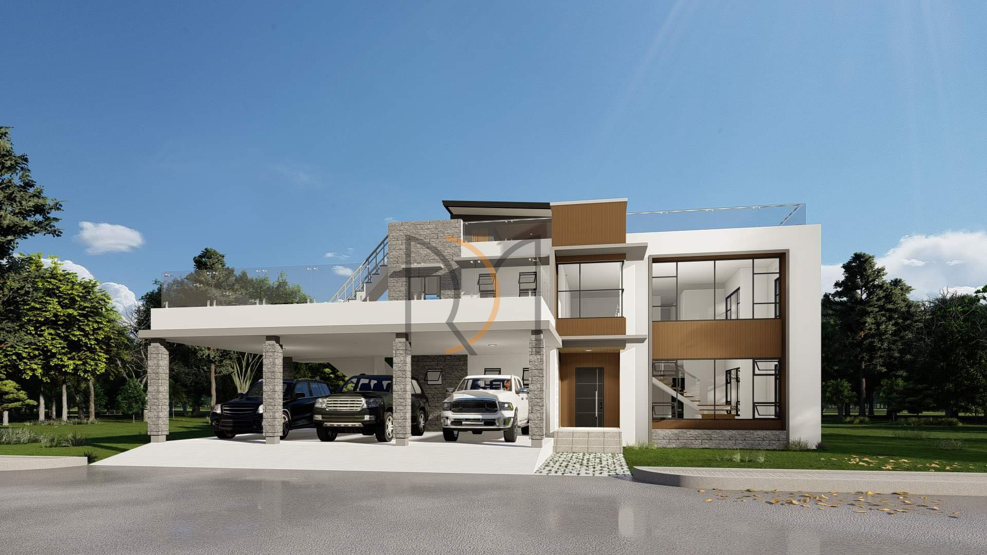 Two Story Residential with deck, 2023